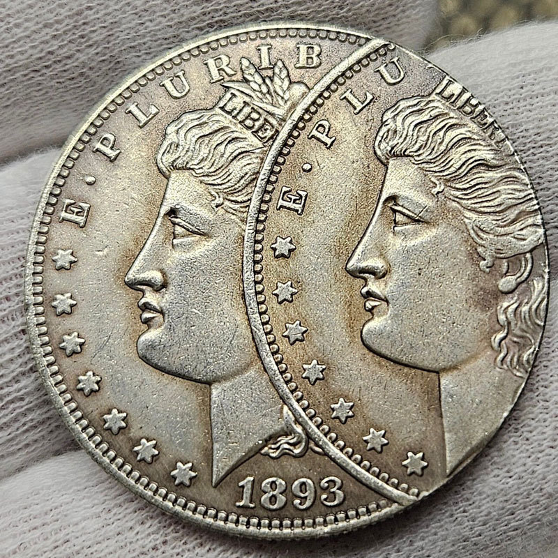 RARE USA Morgan Dollar Coin With ERROR Die 1893