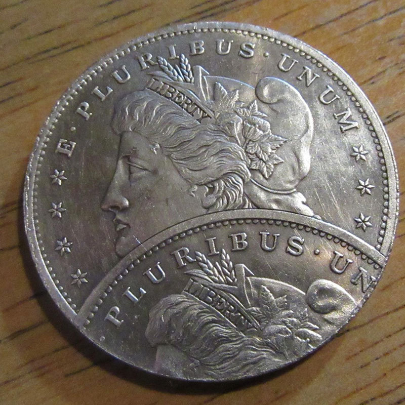 RARE USA Morgan Dollar Coin With ERROR Die 1893