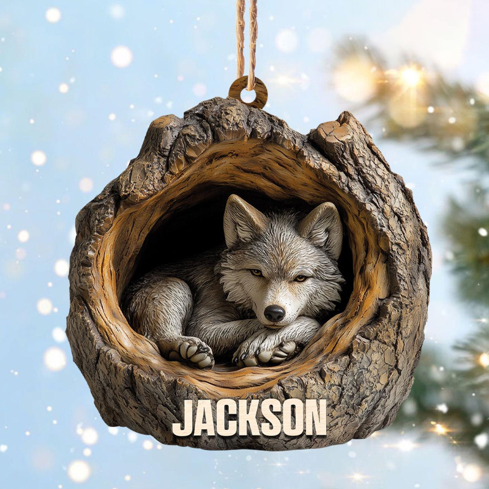 Personalized Animal Ornament 