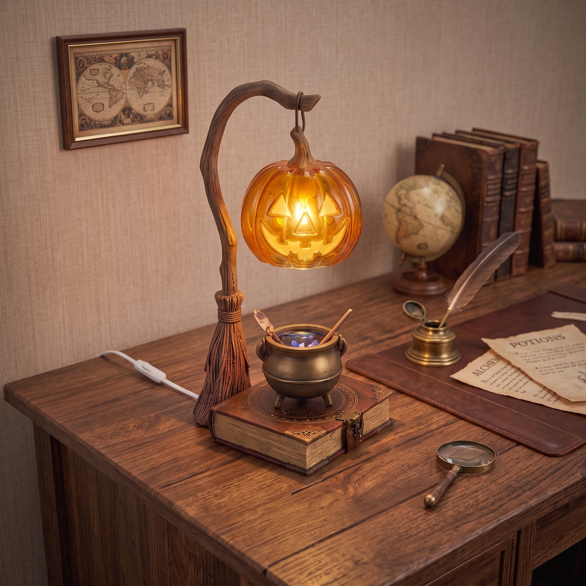 Halloween Candle Warmer Lamp