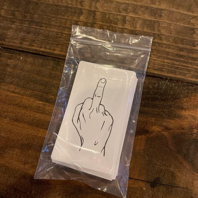 Bad Parking Cards