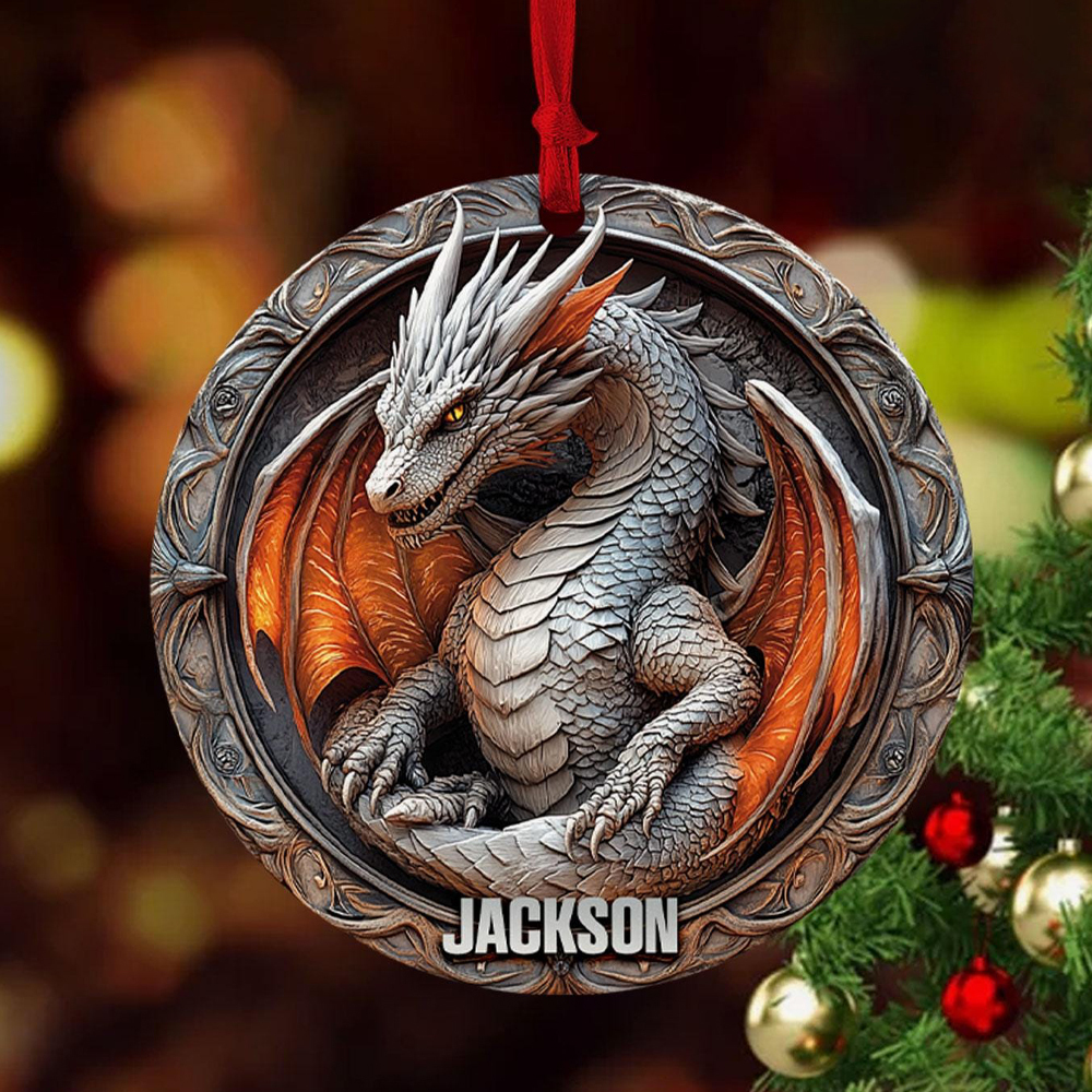 Personalized Animal Ornament 