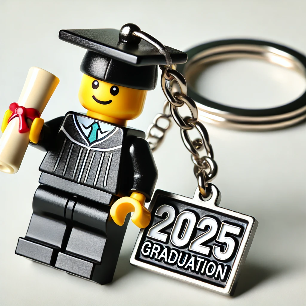  2025 Graduation Keychain