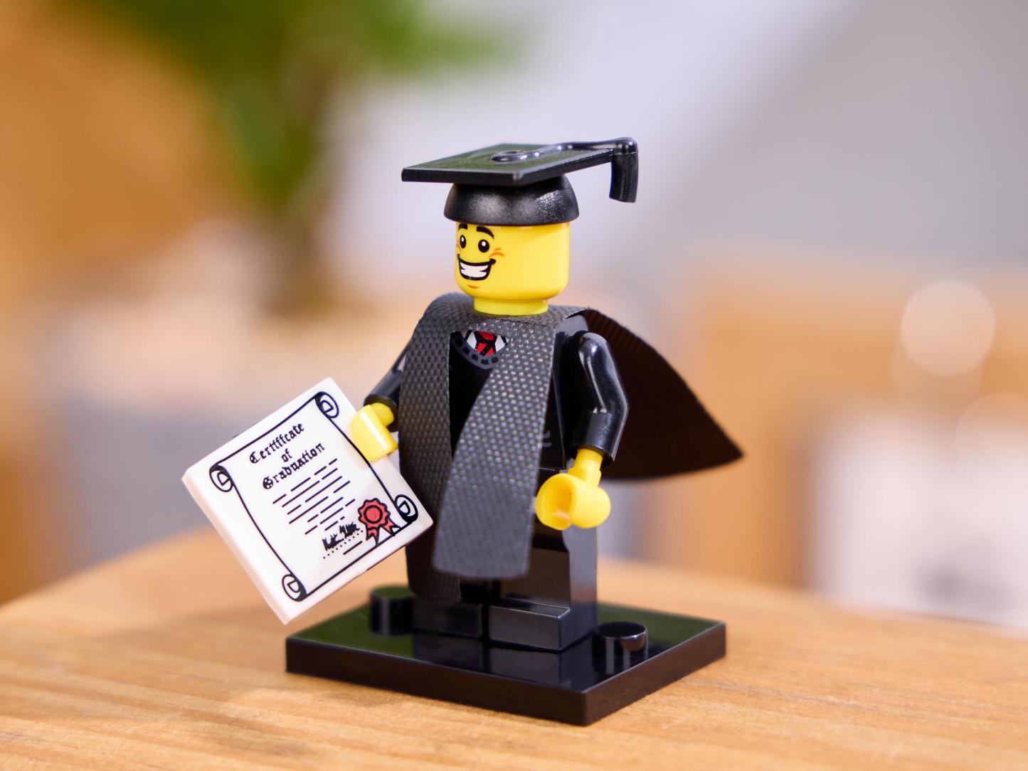 Graduate Minifigure