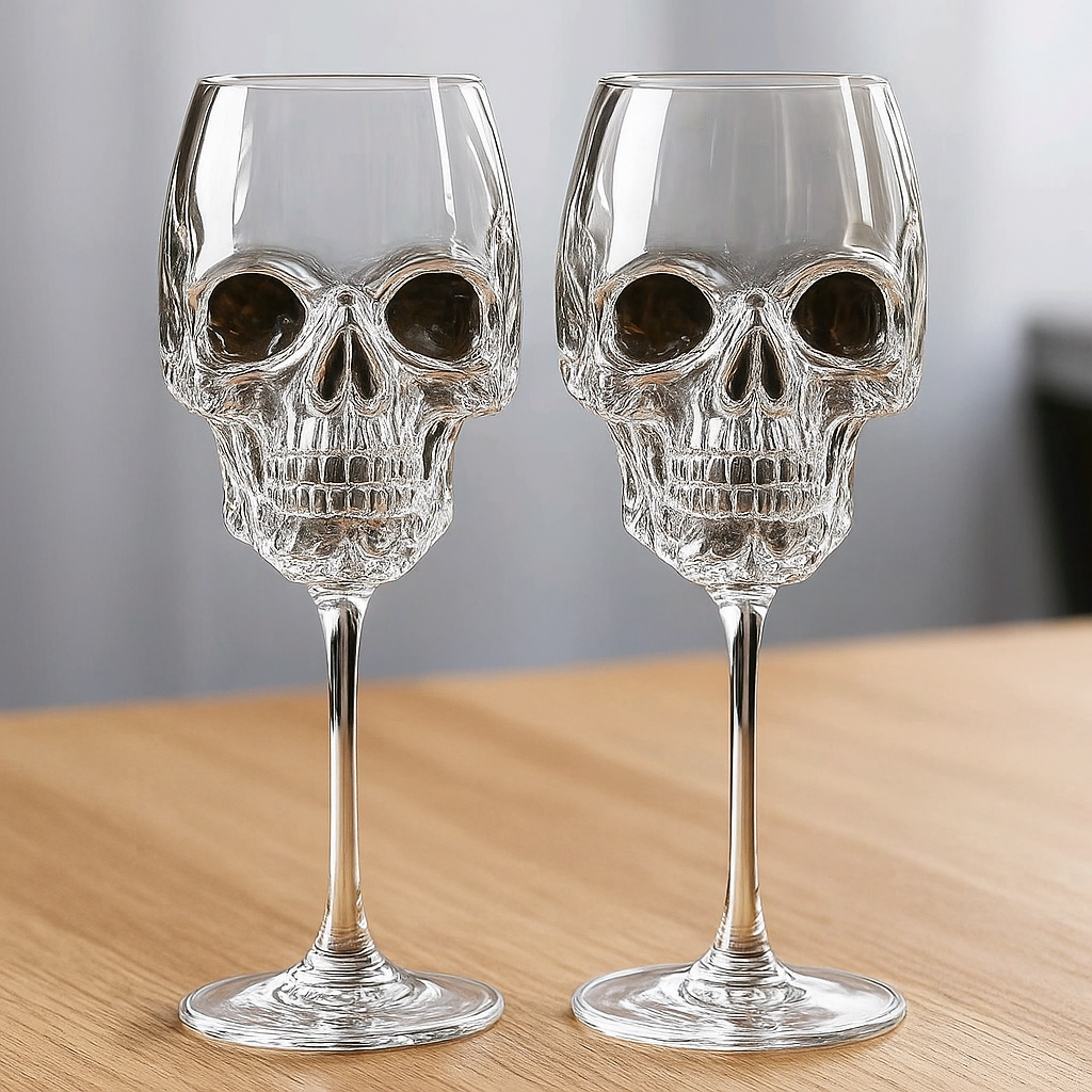 Skull Wine Glasses