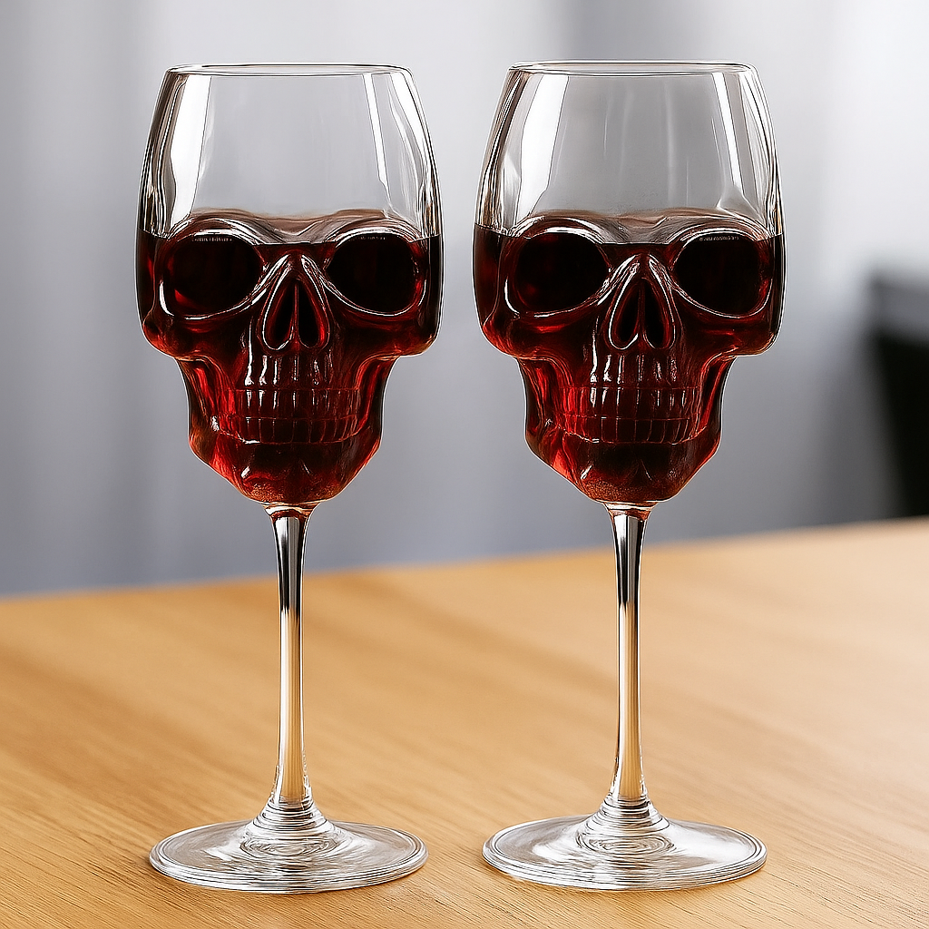 Skull Wine Glasses