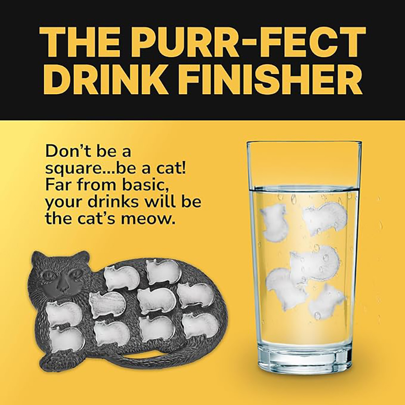 Cat Shaped Ice Cube Tray