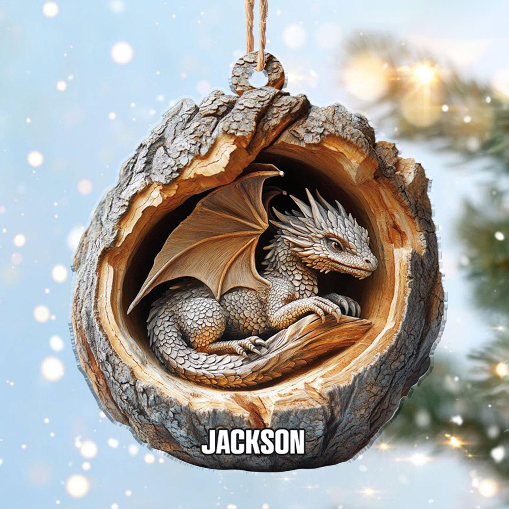 Personalized Animal Ornament 