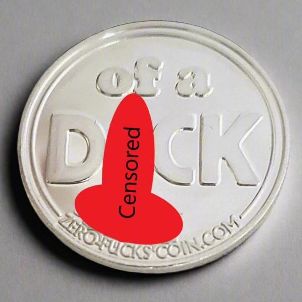 You’re Kind of a DICK Gold Challenge Coin 