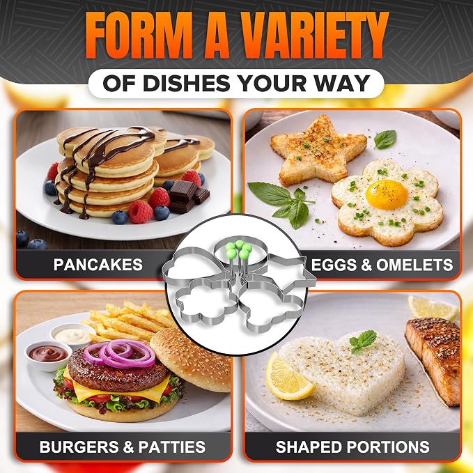Stainless Steel Egg & Pancake Mold