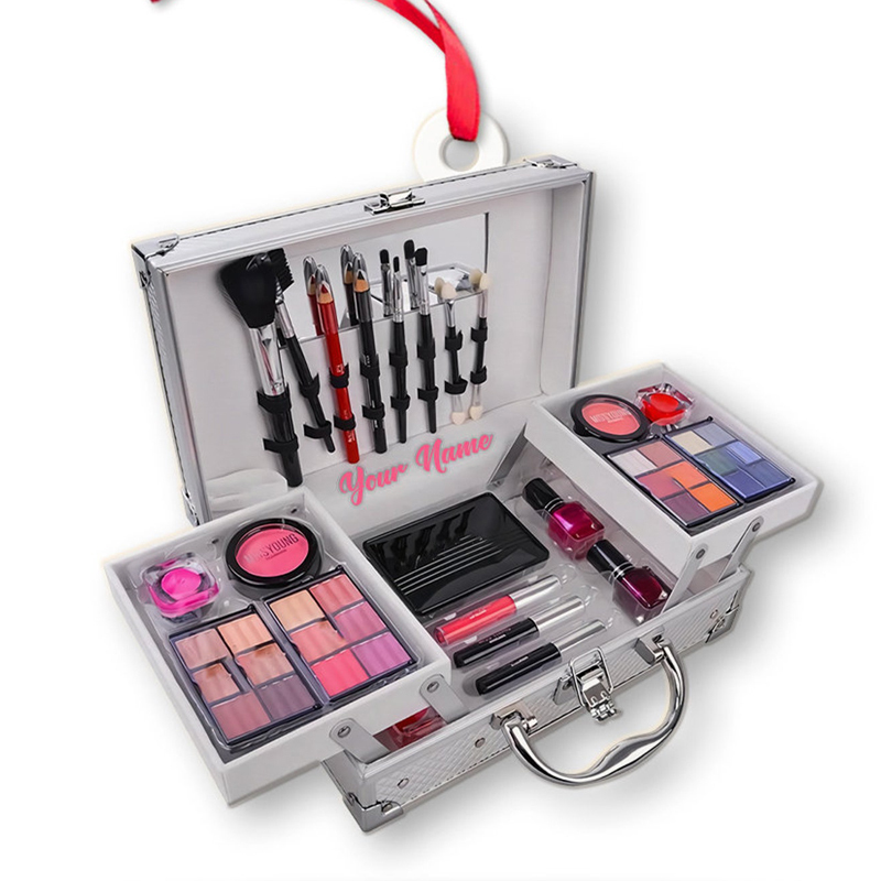 Personalized Make-Up Box Christmas Ornament
