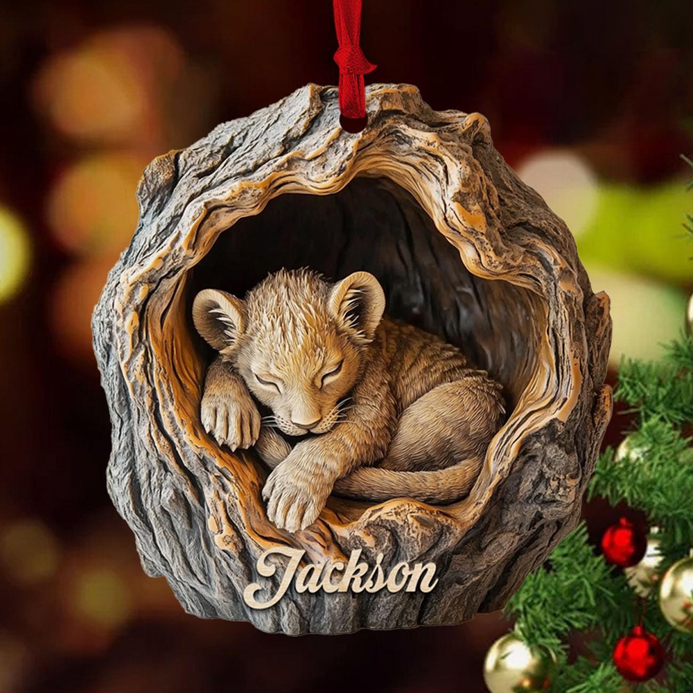 Personalized Animal Ornament 