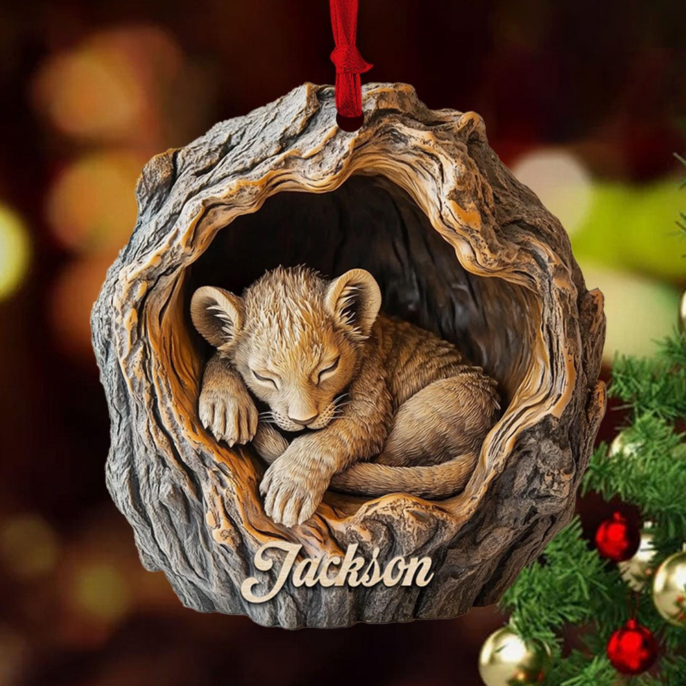 Personalized Animal Ornament 