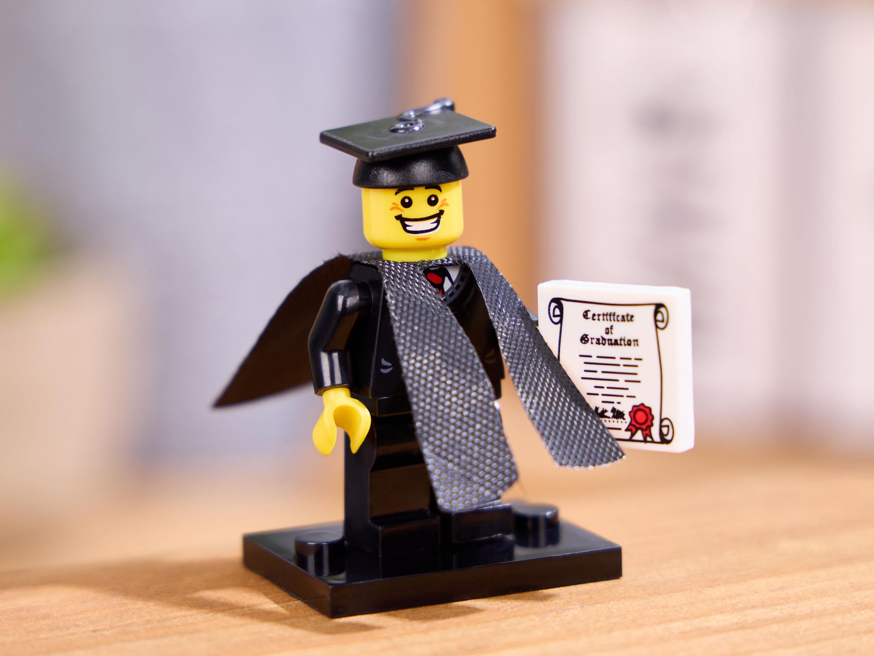 Graduate Minifigure