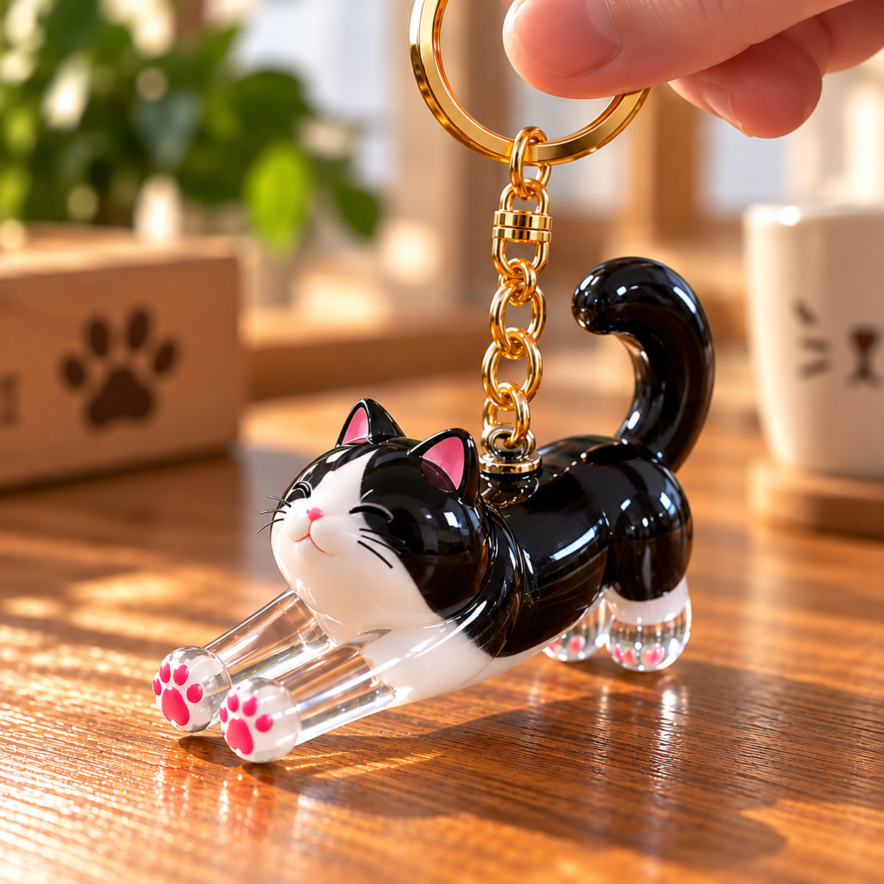 🐱 DIY Cat Fur Keepsake Keychain