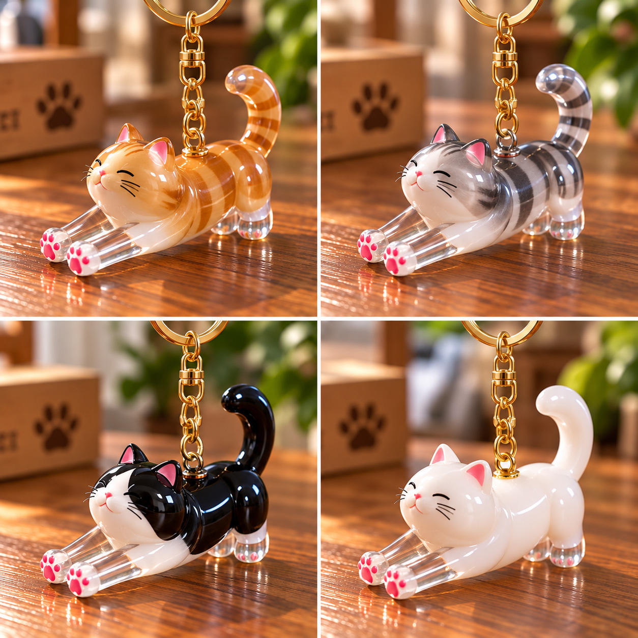 🐱 DIY Cat Fur Keepsake Keychain