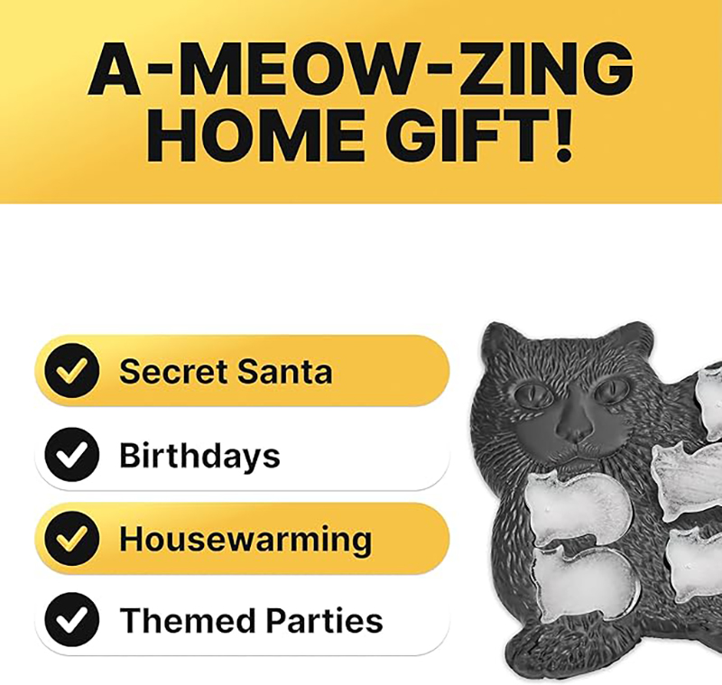 Cat Shaped Ice Cube Tray