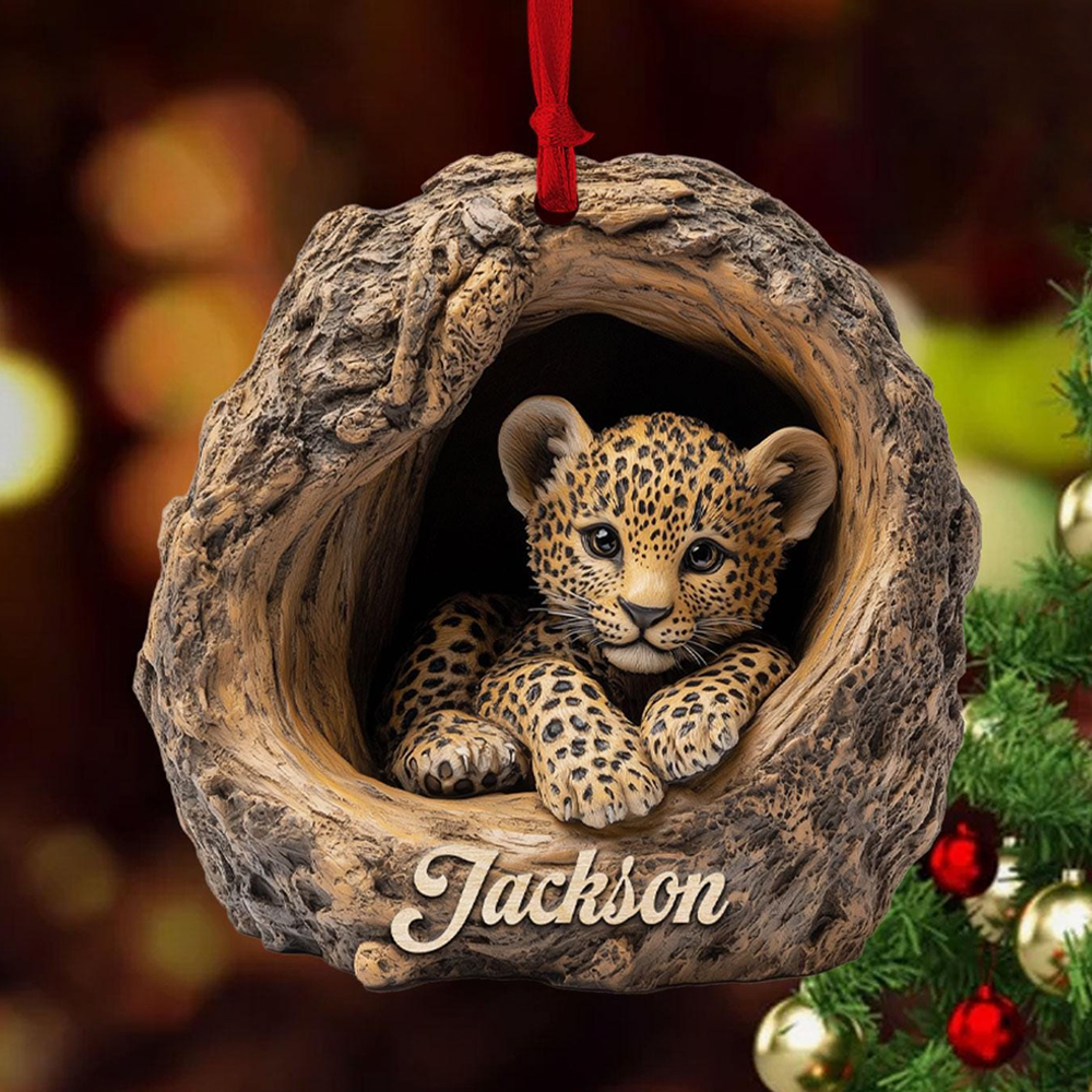 Personalized Animal Ornament 