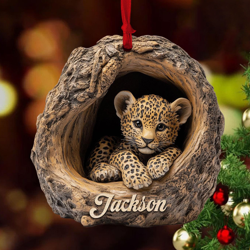 Personalized Animal Ornament 
