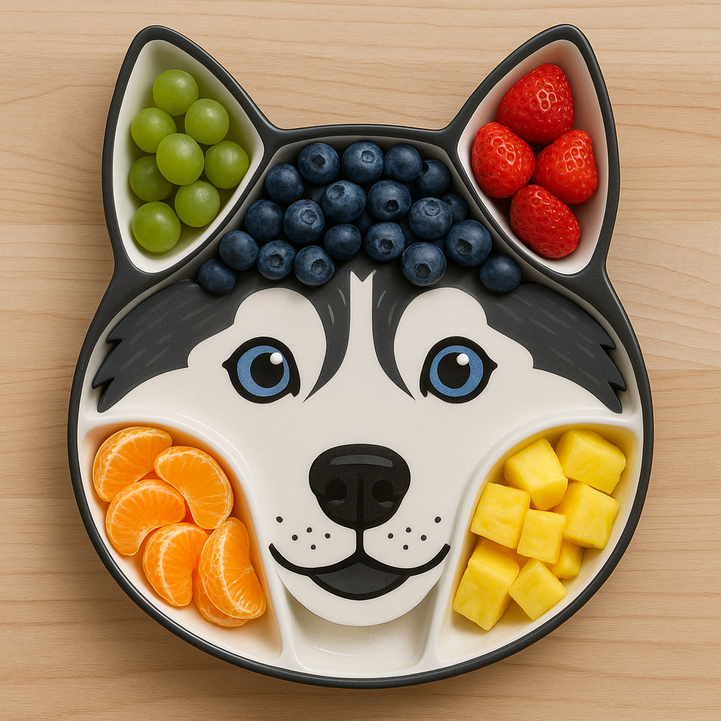 Dog Face Shaped Charcuterie Platter