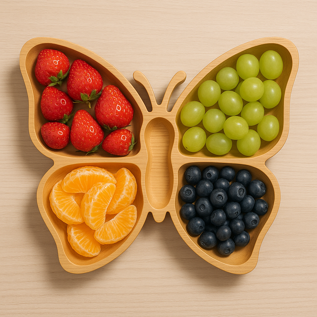 Whimsical Wooden Snack Trays 