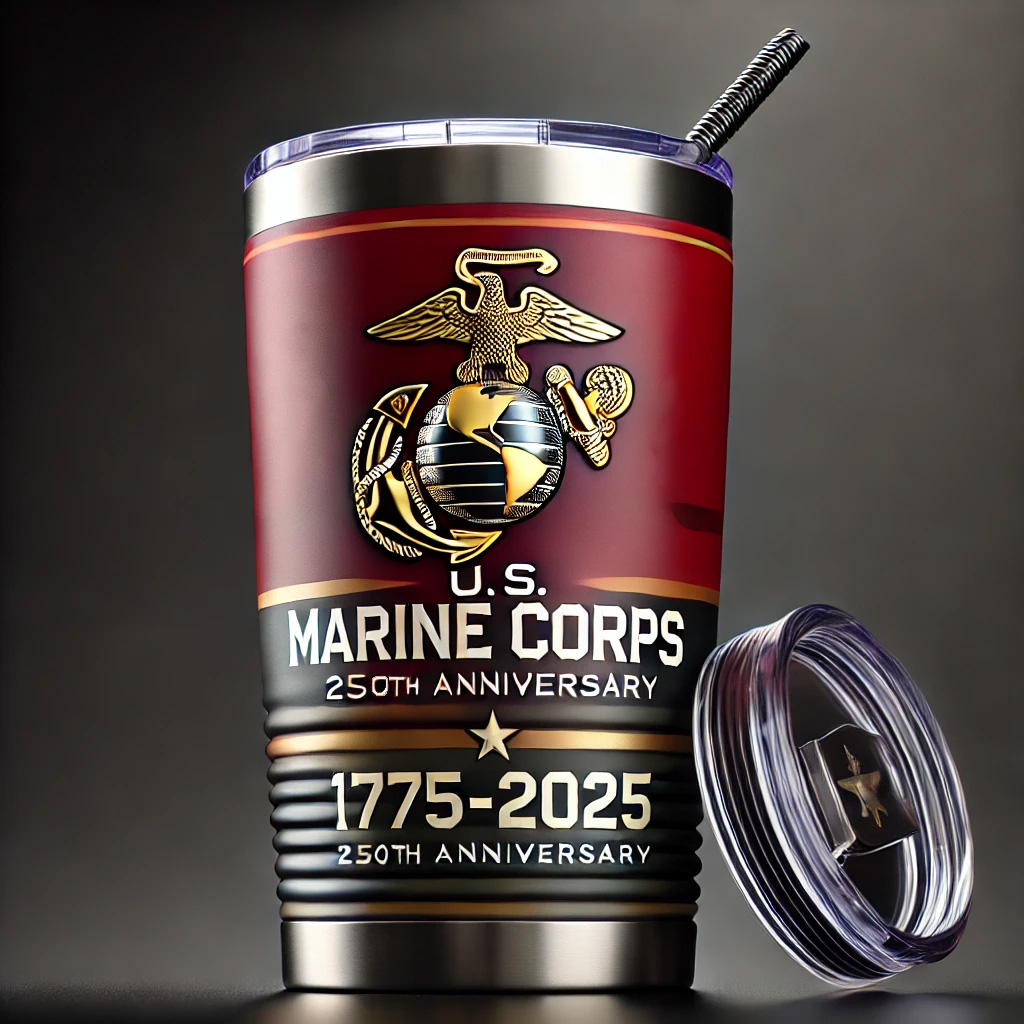 U.S. Marine Corps 250th Anniversary Baseball Cap - Embroidered Eagle & Globe Emblem | Veteran & Active Duty Tribute Hat