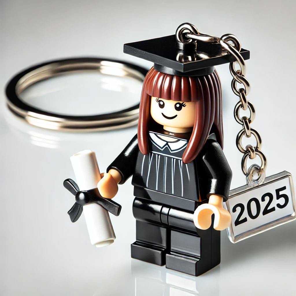 2025 Graduation Keychain