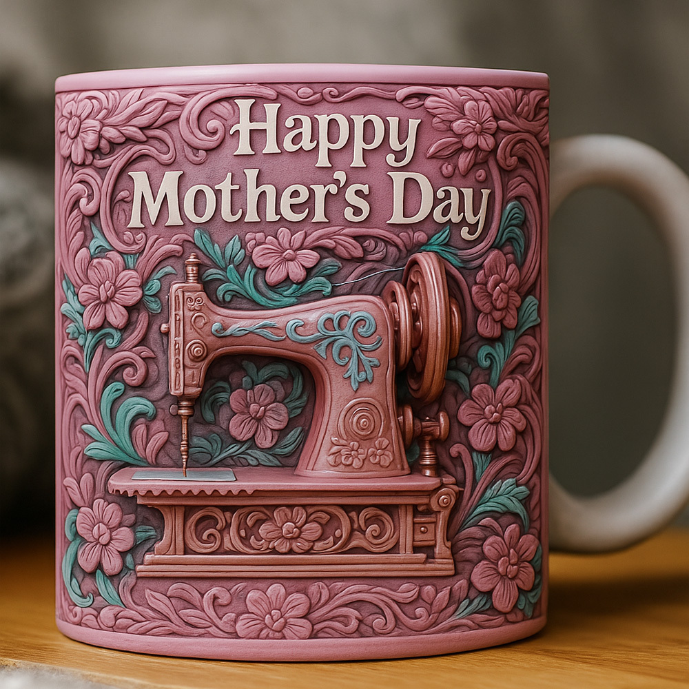 Mother's Day Sewing Machine Mug Collection