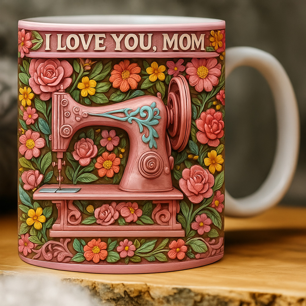 Mother's Day Sewing Machine Mug Collection