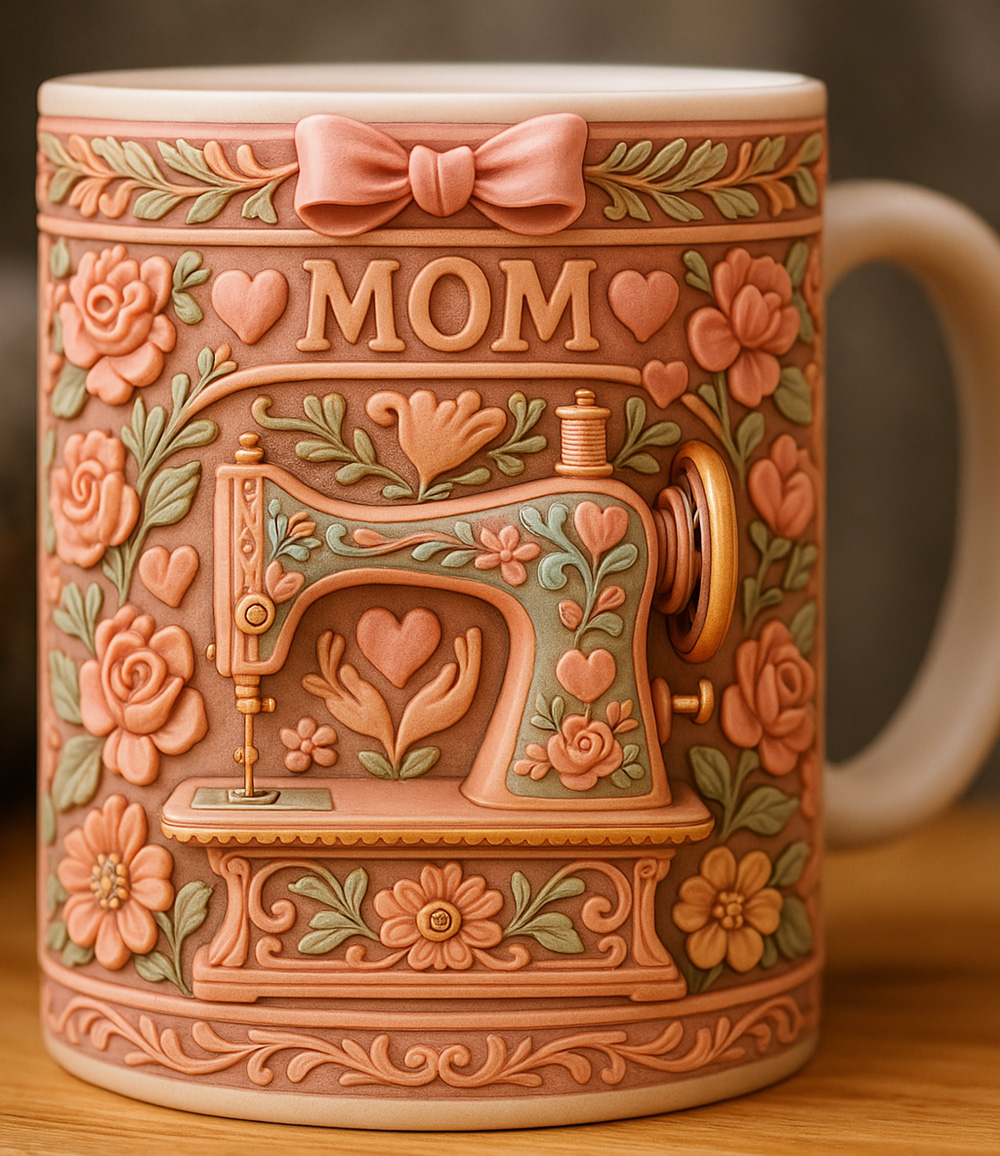 Mother's Day Sewing Machine Mug Collection