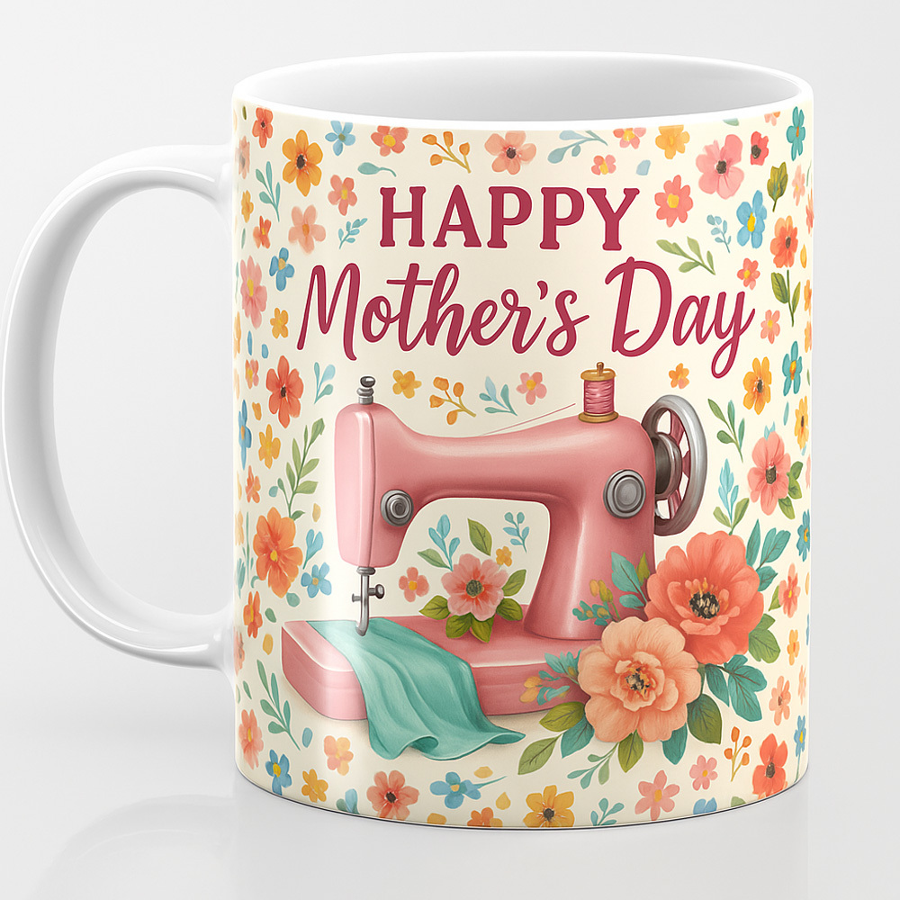 Mother's Day Sewing Machine Mug Collection
