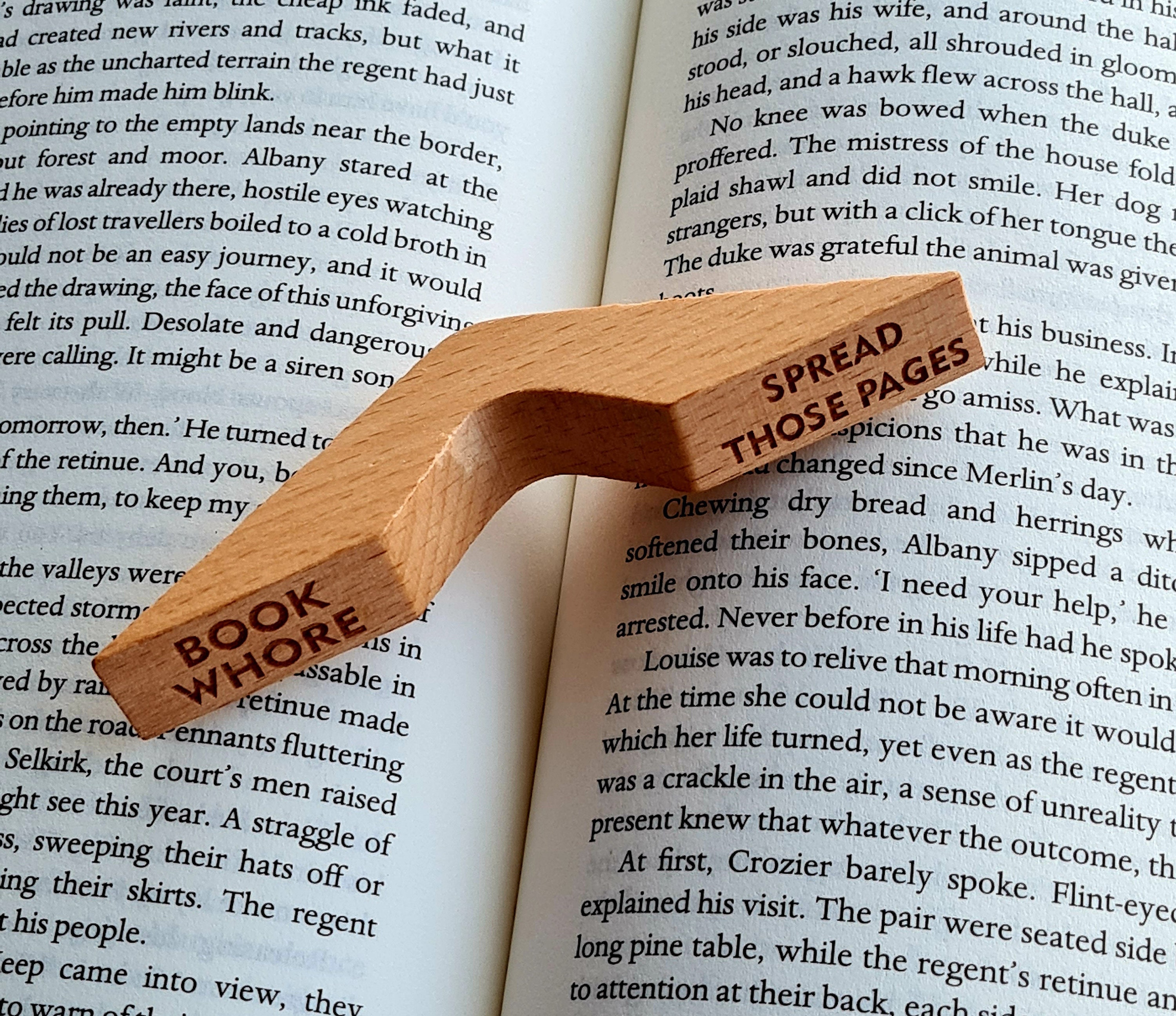 Book Whore - Smut Slut - Thumb Page Holder 