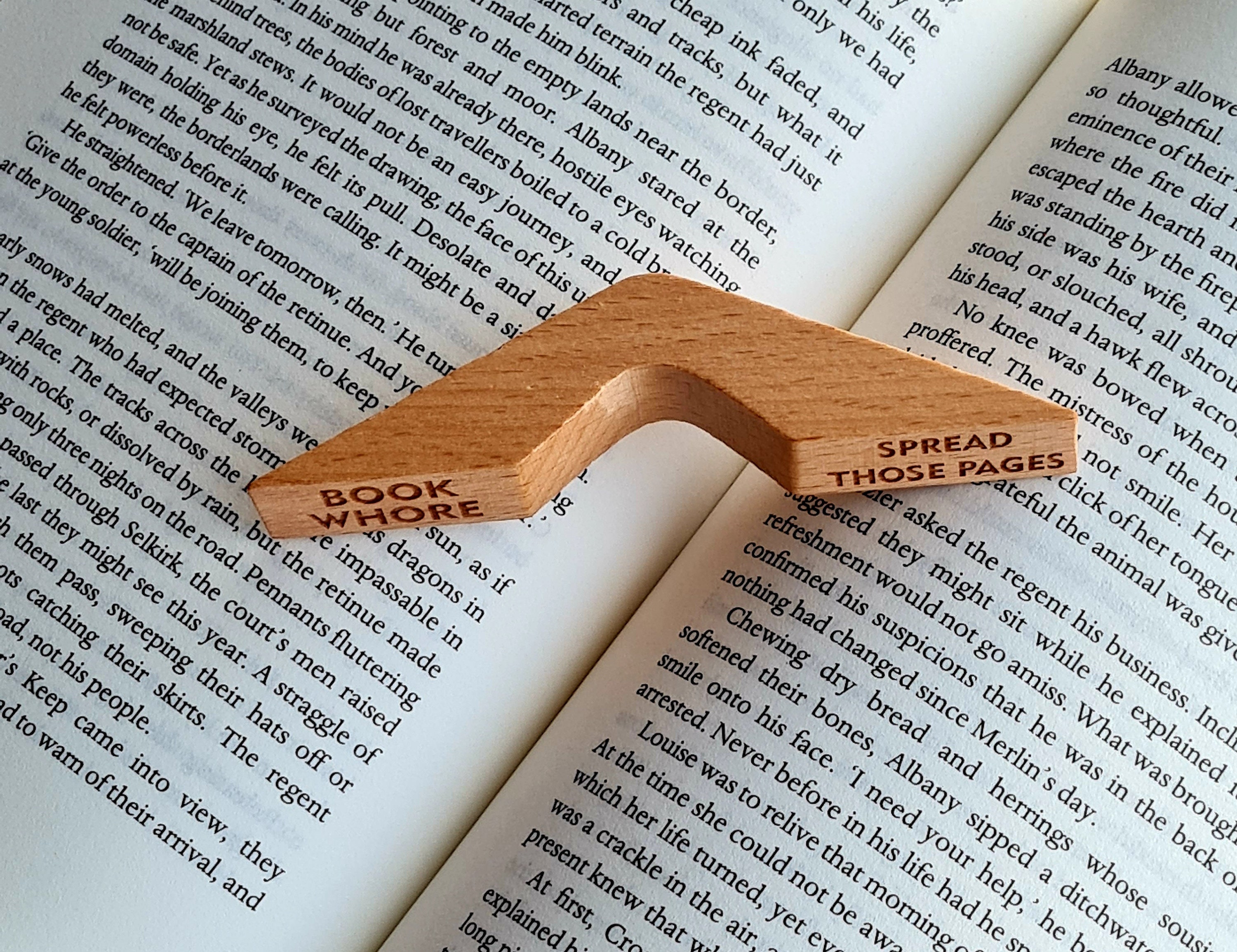 Book Whore - Smut Slut - Thumb Page Holder 