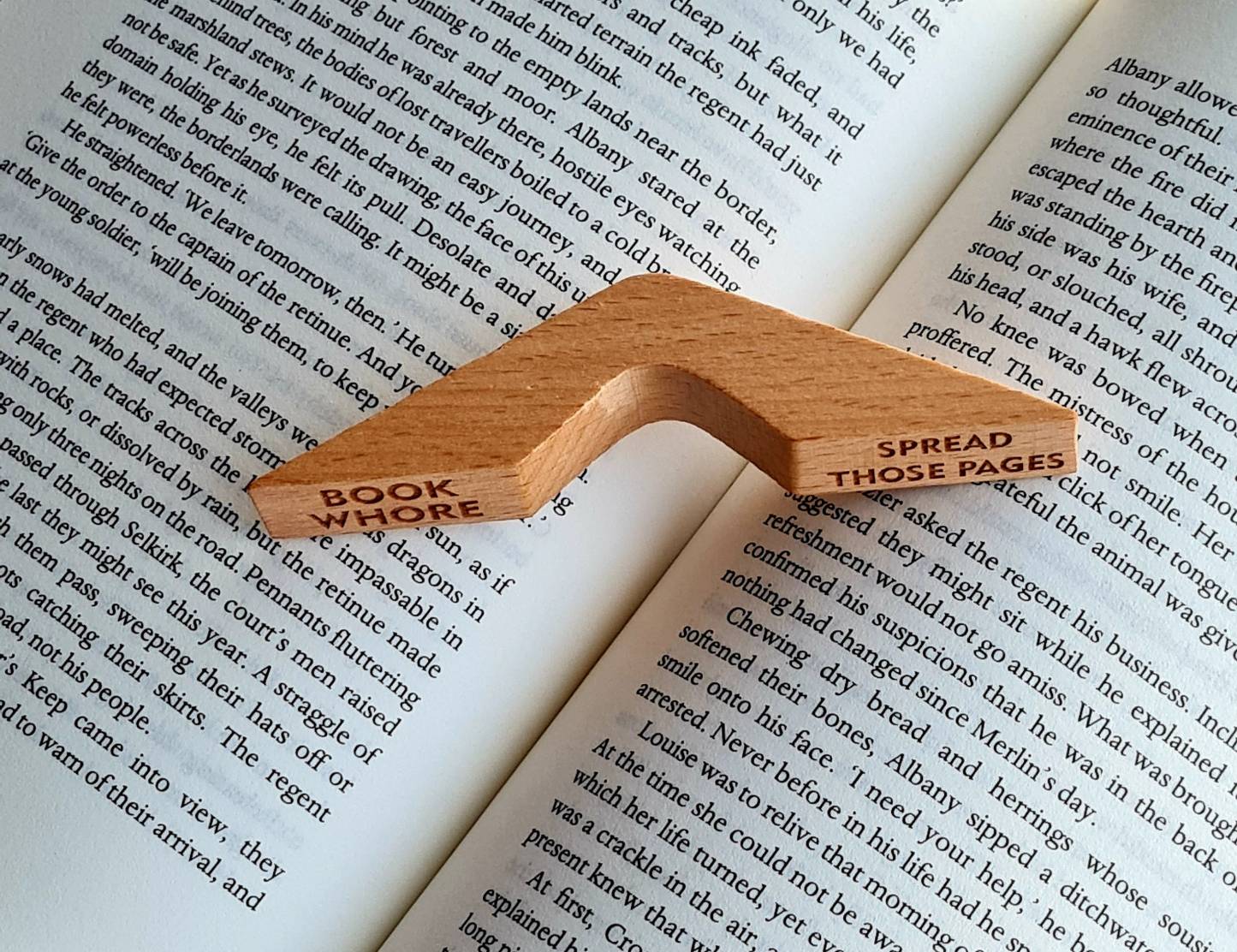 Book Whore - Smut Slut - Thumb Page Holder 