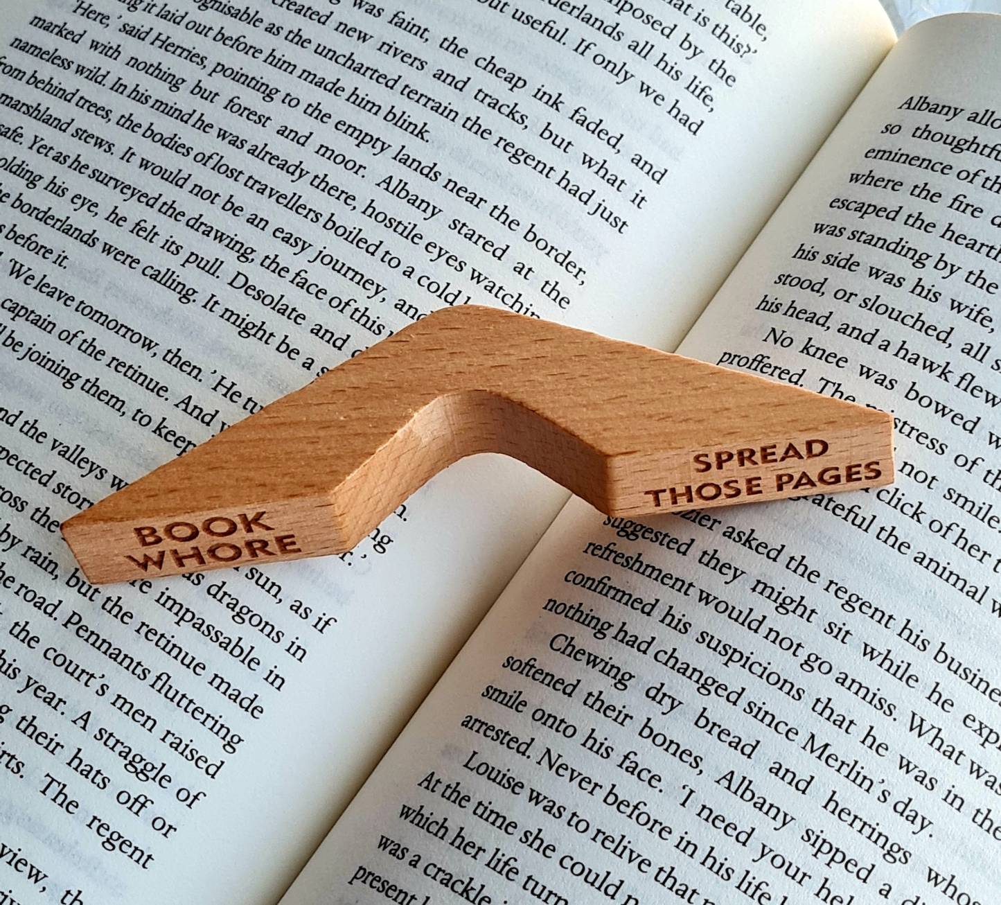 Book Whore - Smut Slut - Thumb Page Holder 