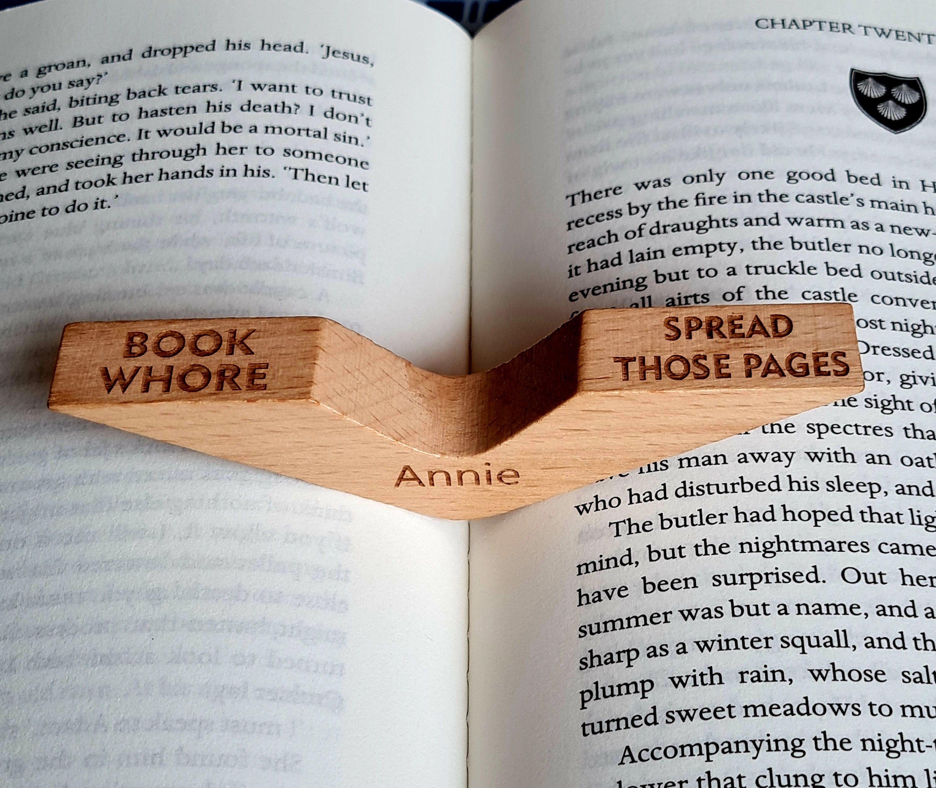 Book Whore - Smut Slut - Thumb Page Holder 