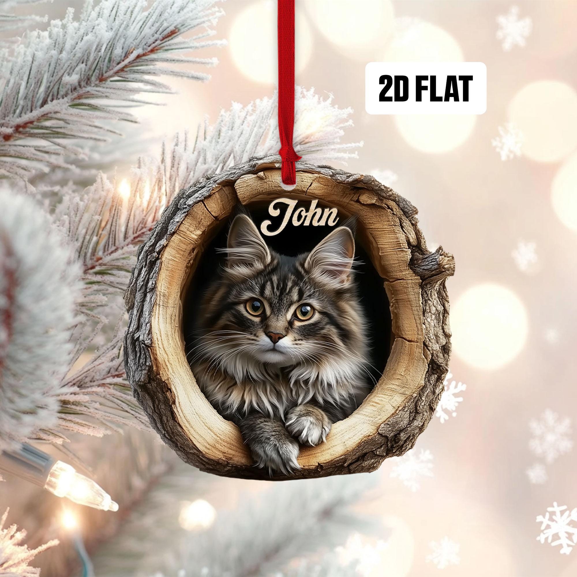 Personalized Cat Ornament