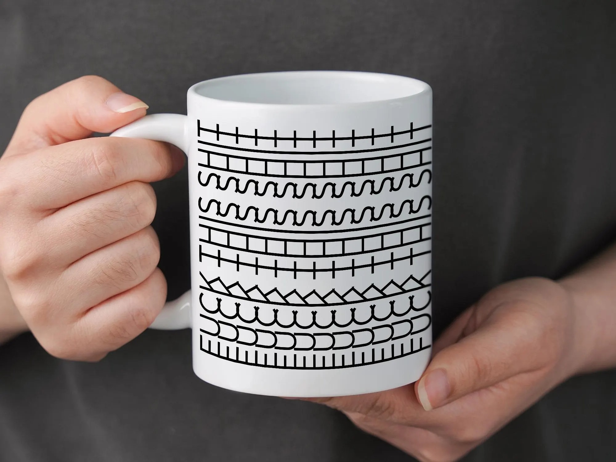 Hidden Swear Message Mug, Fuck This Shit Mug