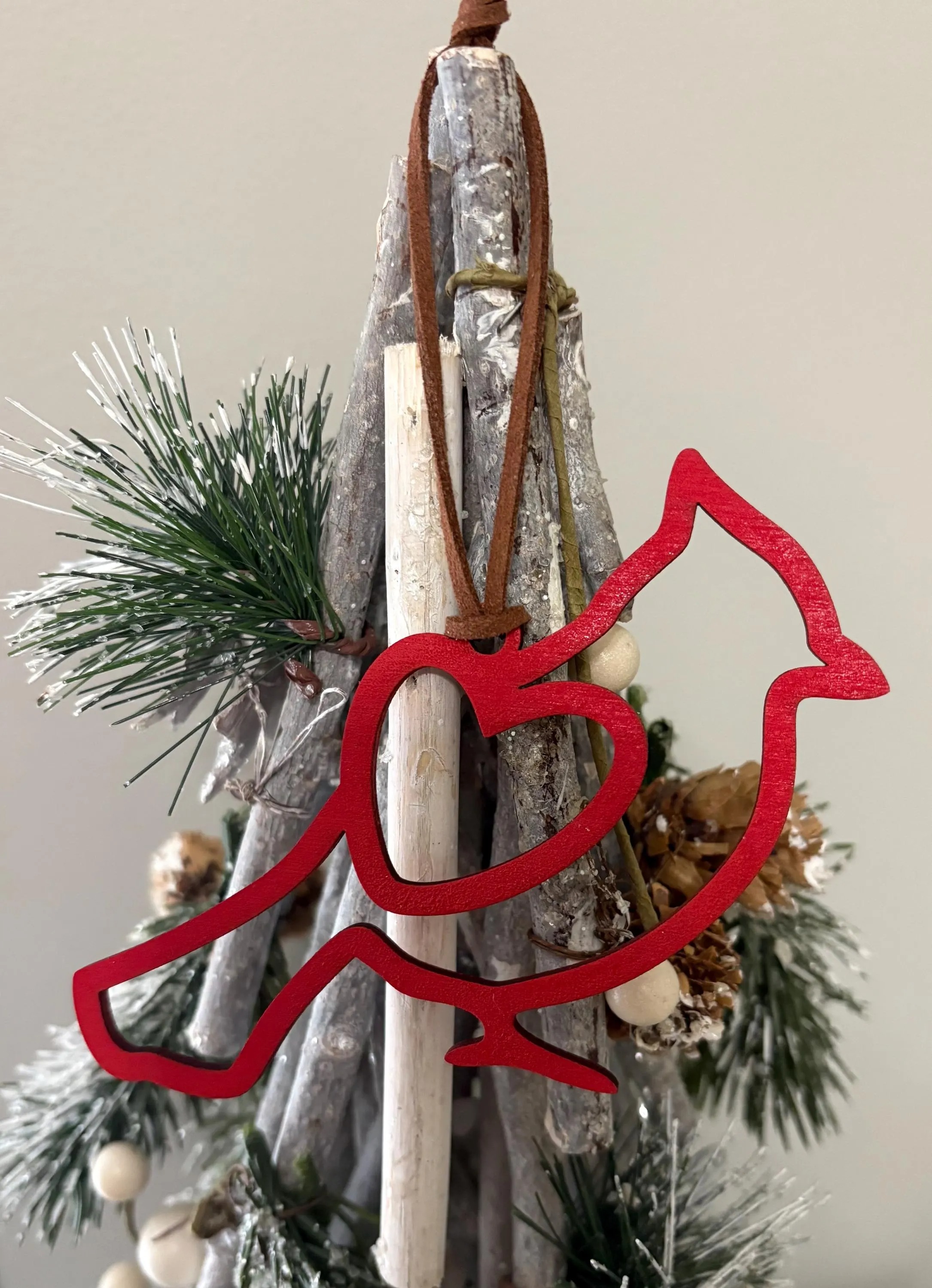 Heavenly Messenger Cardinal Ornament 