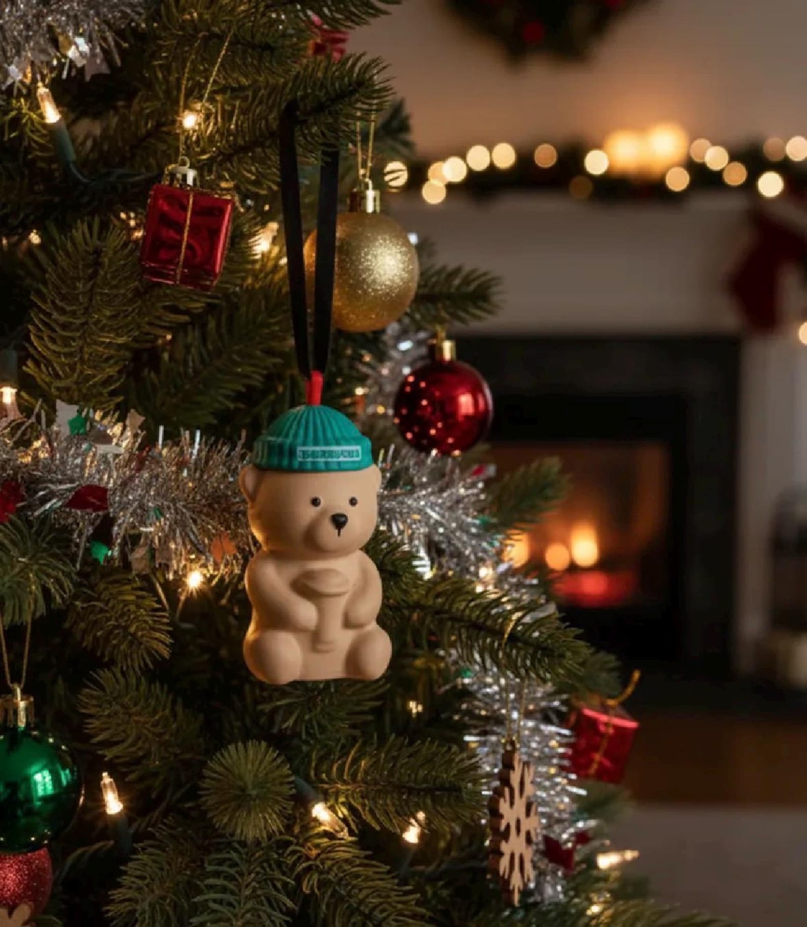 Coffee Bear Ornament