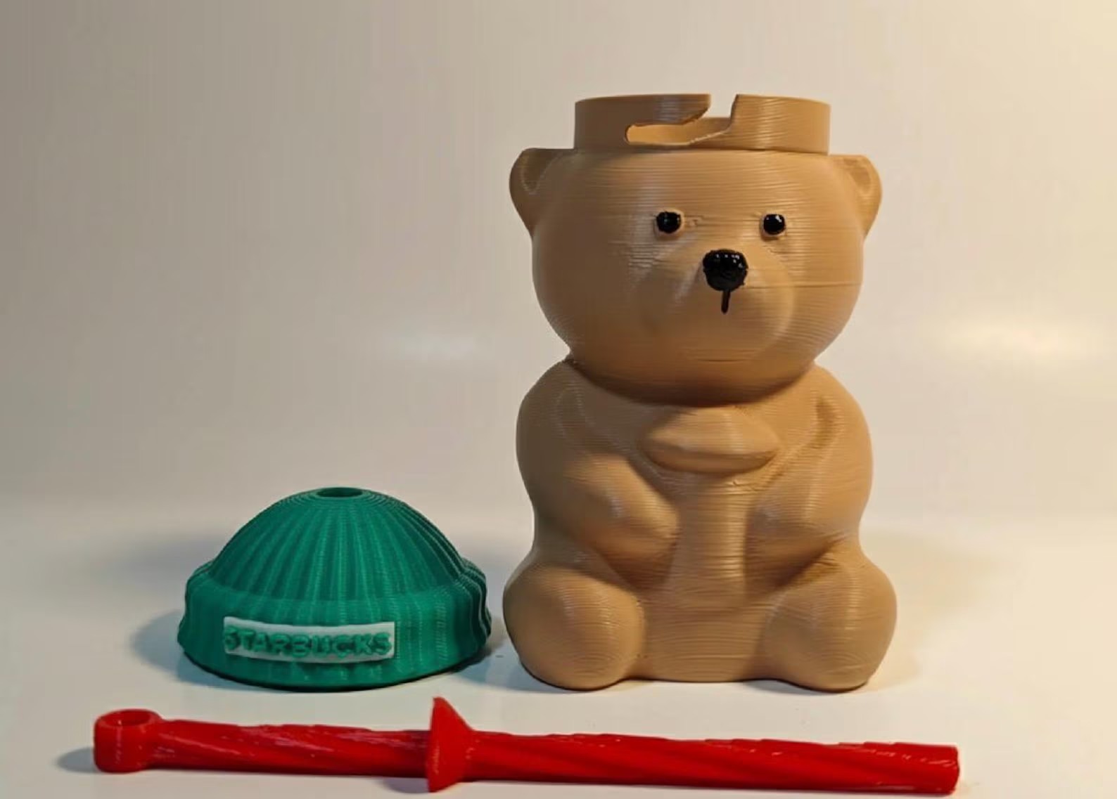 Coffee Bear Ornament