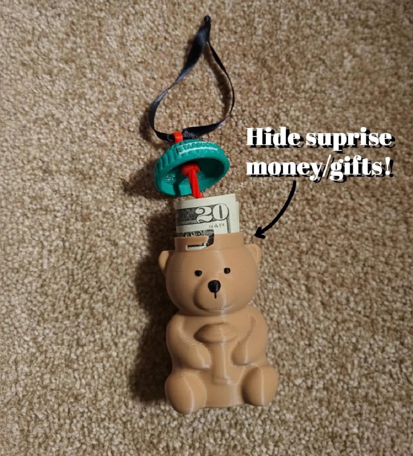 Coffee Bear Ornament