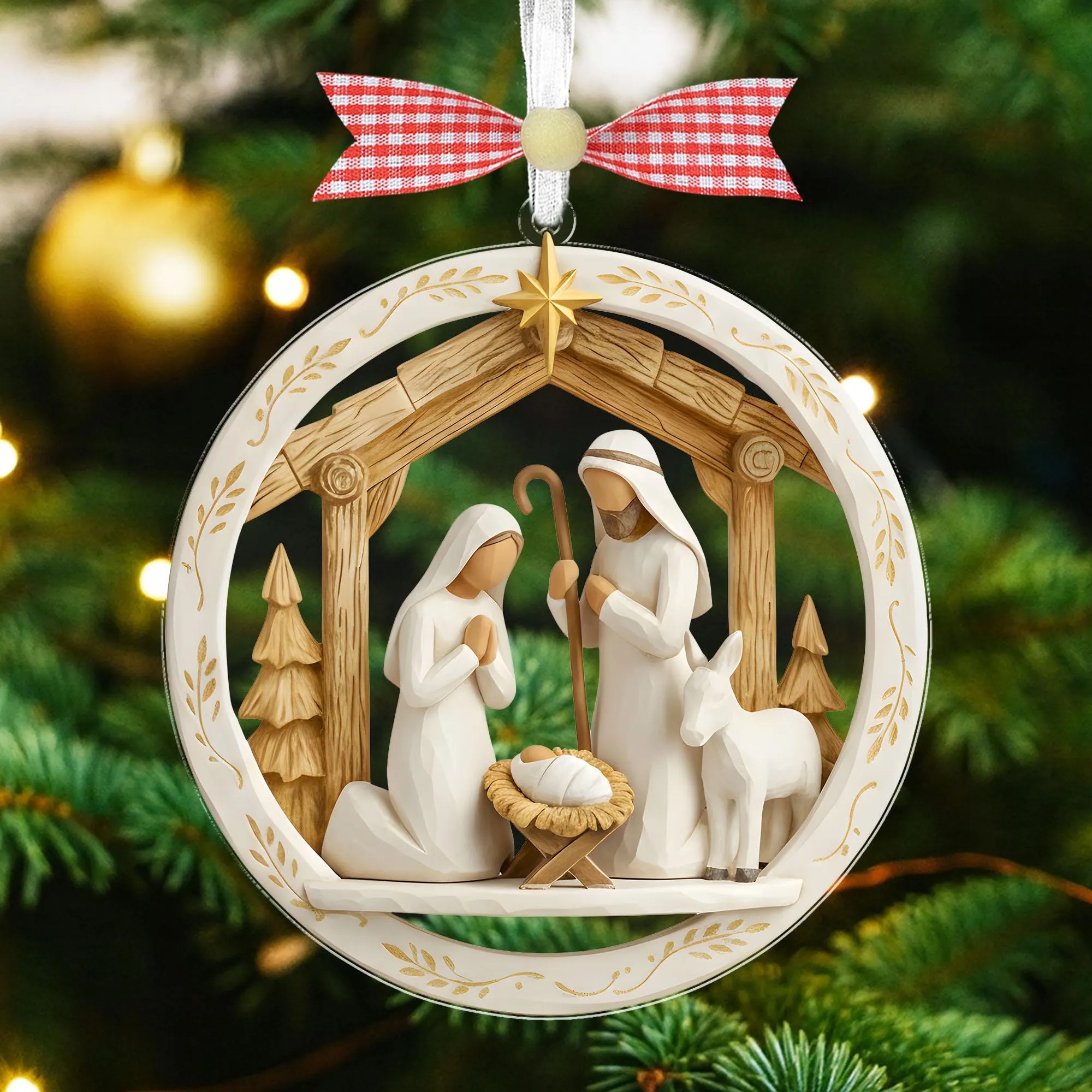 Nativity Jesus Ornament
