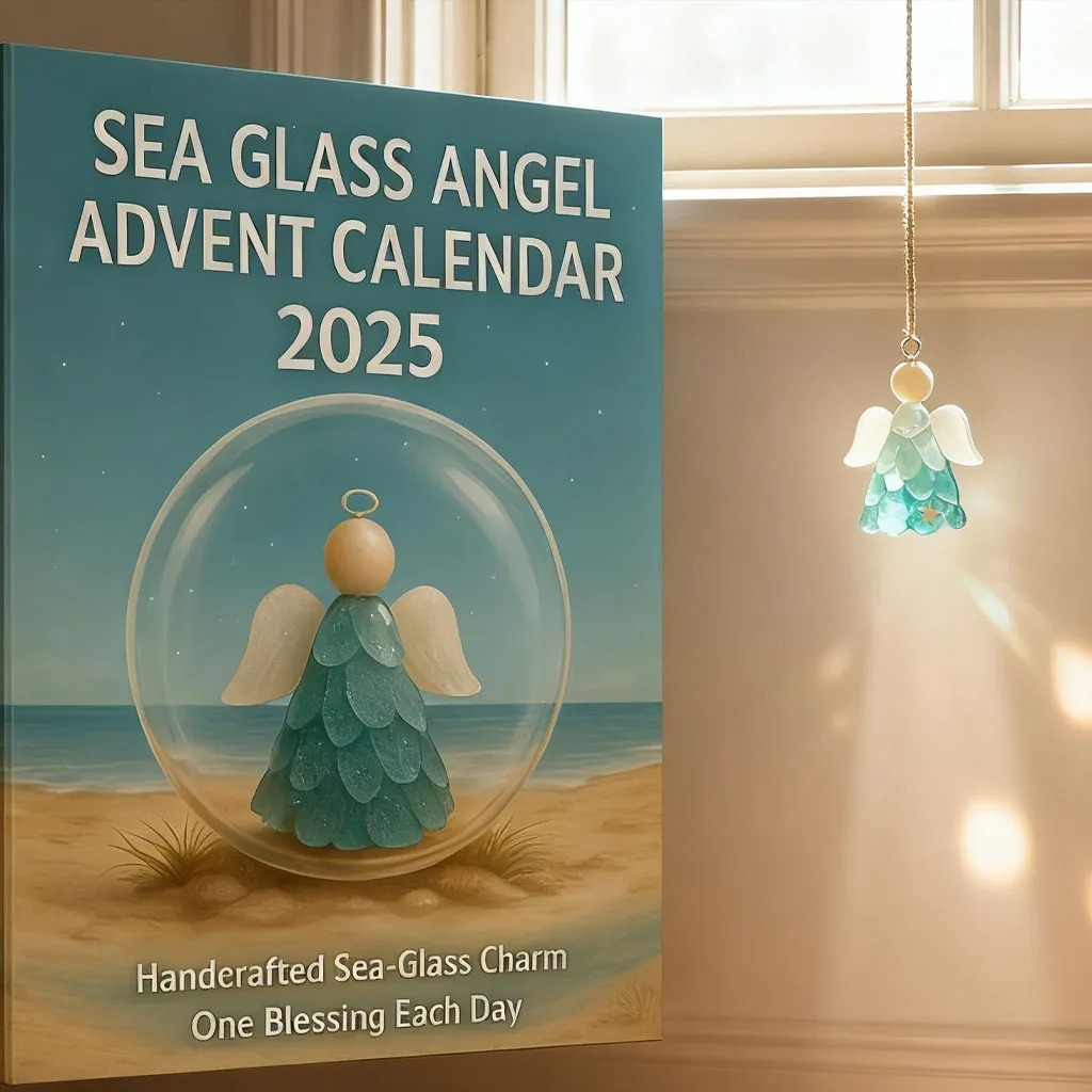 Sea Glass Angel Advent Calendar 2025 – 24 Blessings to Brighten Your Season
