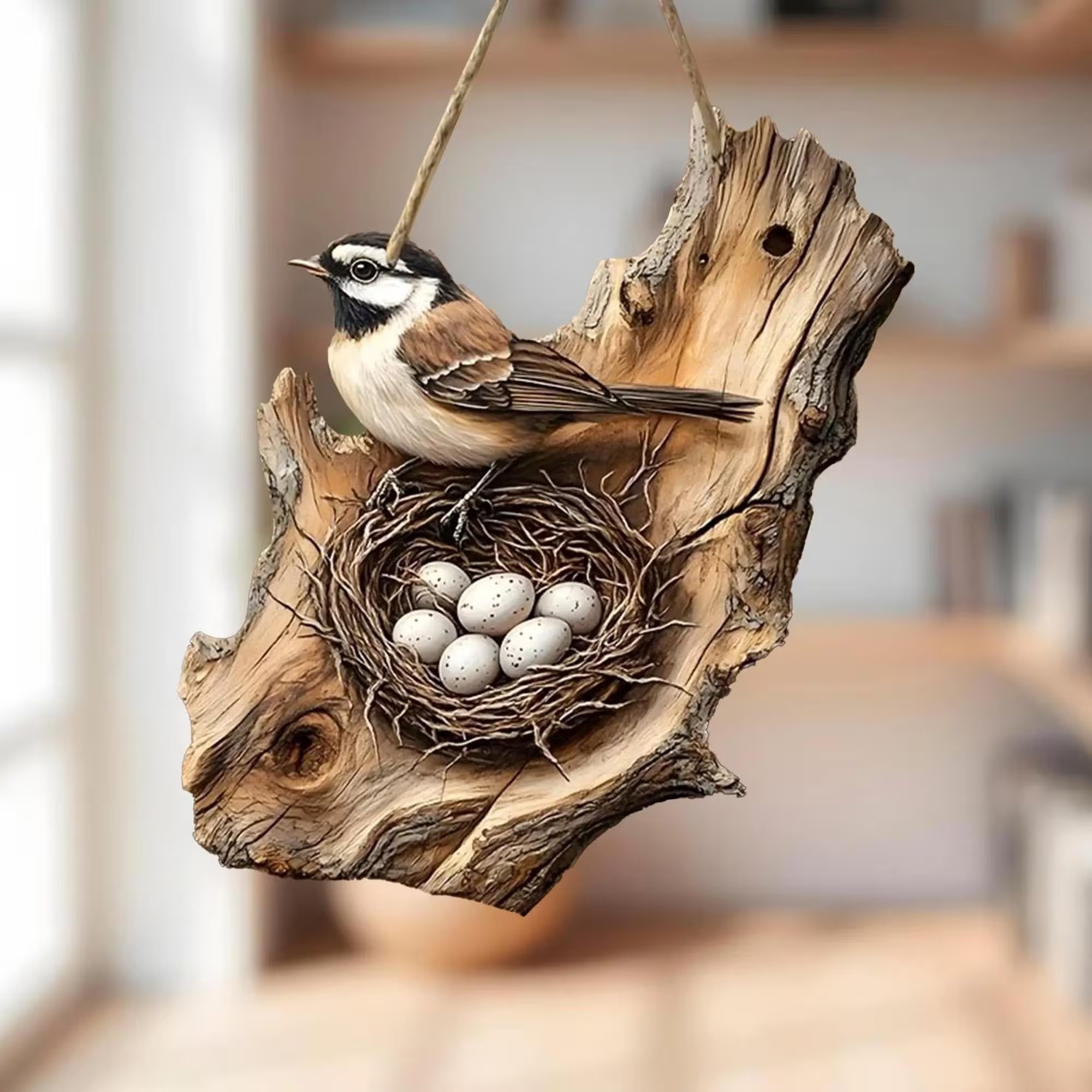 Wooden Bird Handmade Wall Art