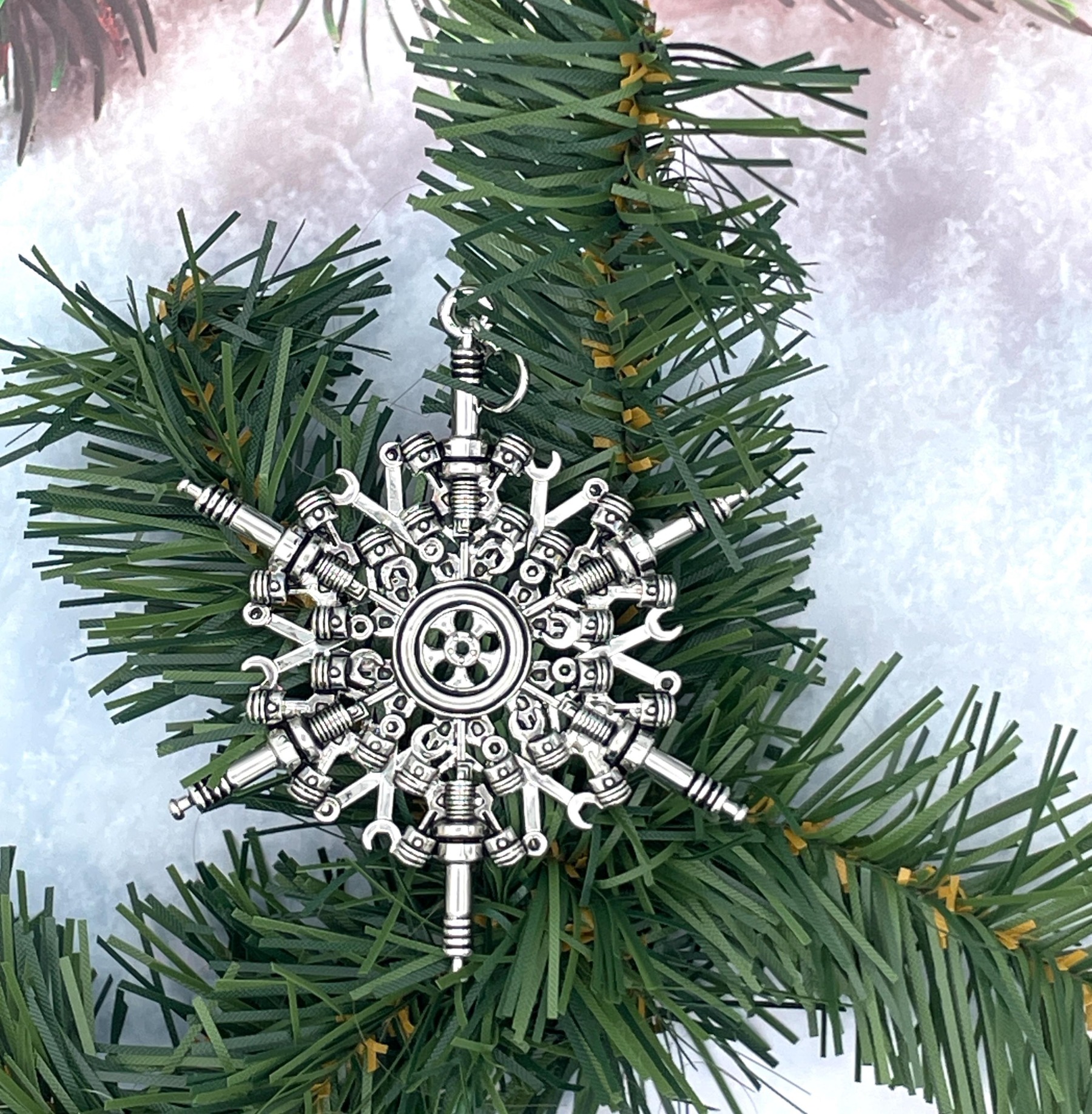 Mechanic’s Ornament Snowflake