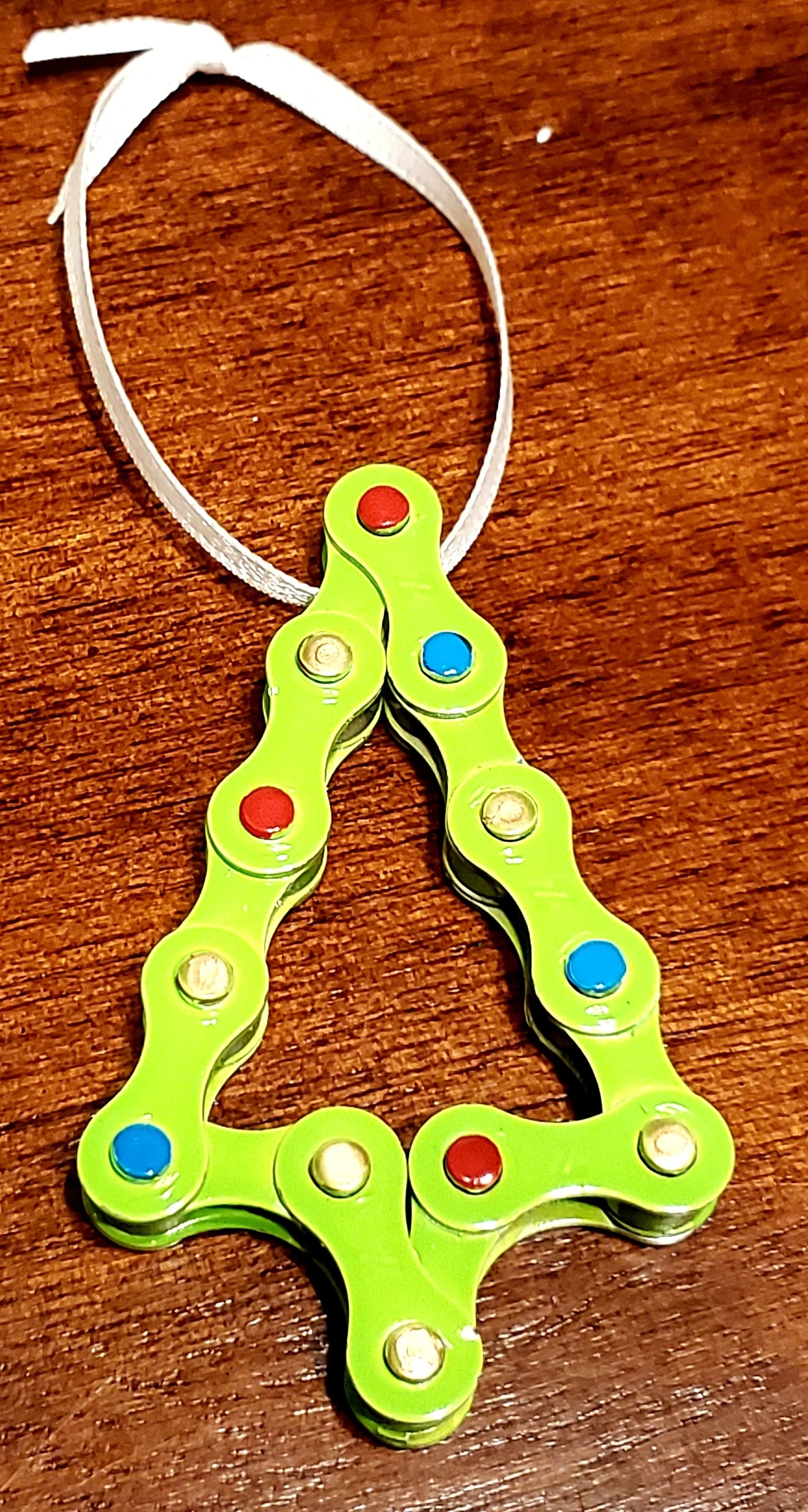 Bicycle Chain Christmas Tree Ornament