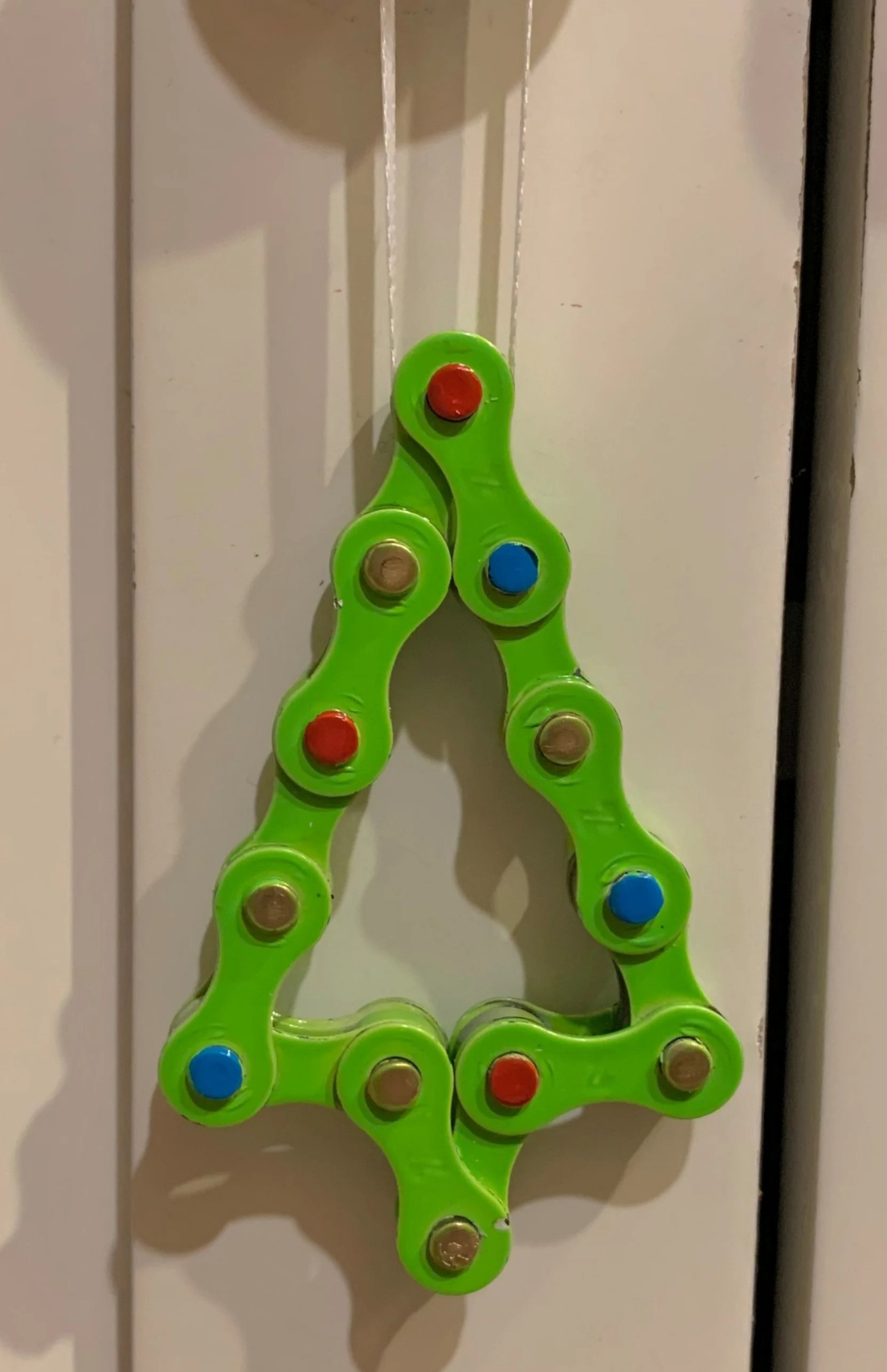 Bicycle Chain Christmas Tree Ornament
