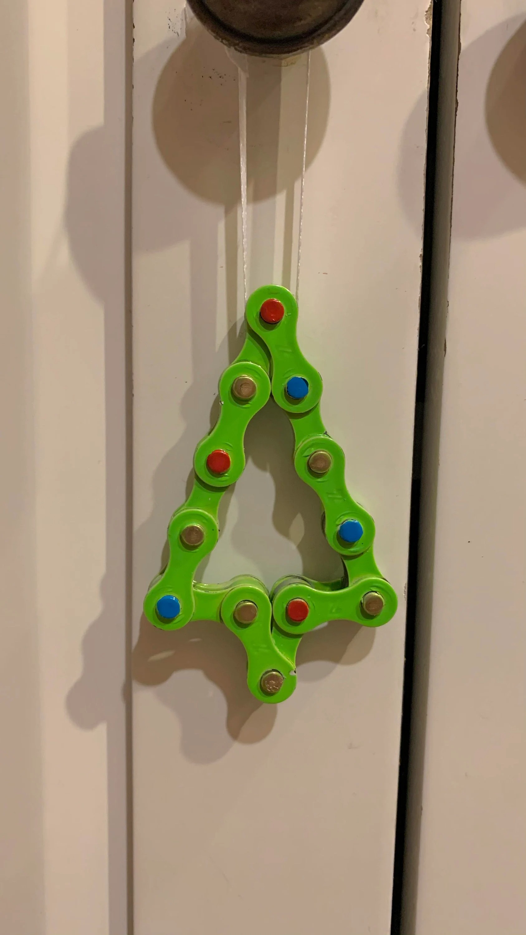 Bicycle Chain Christmas Tree Ornament