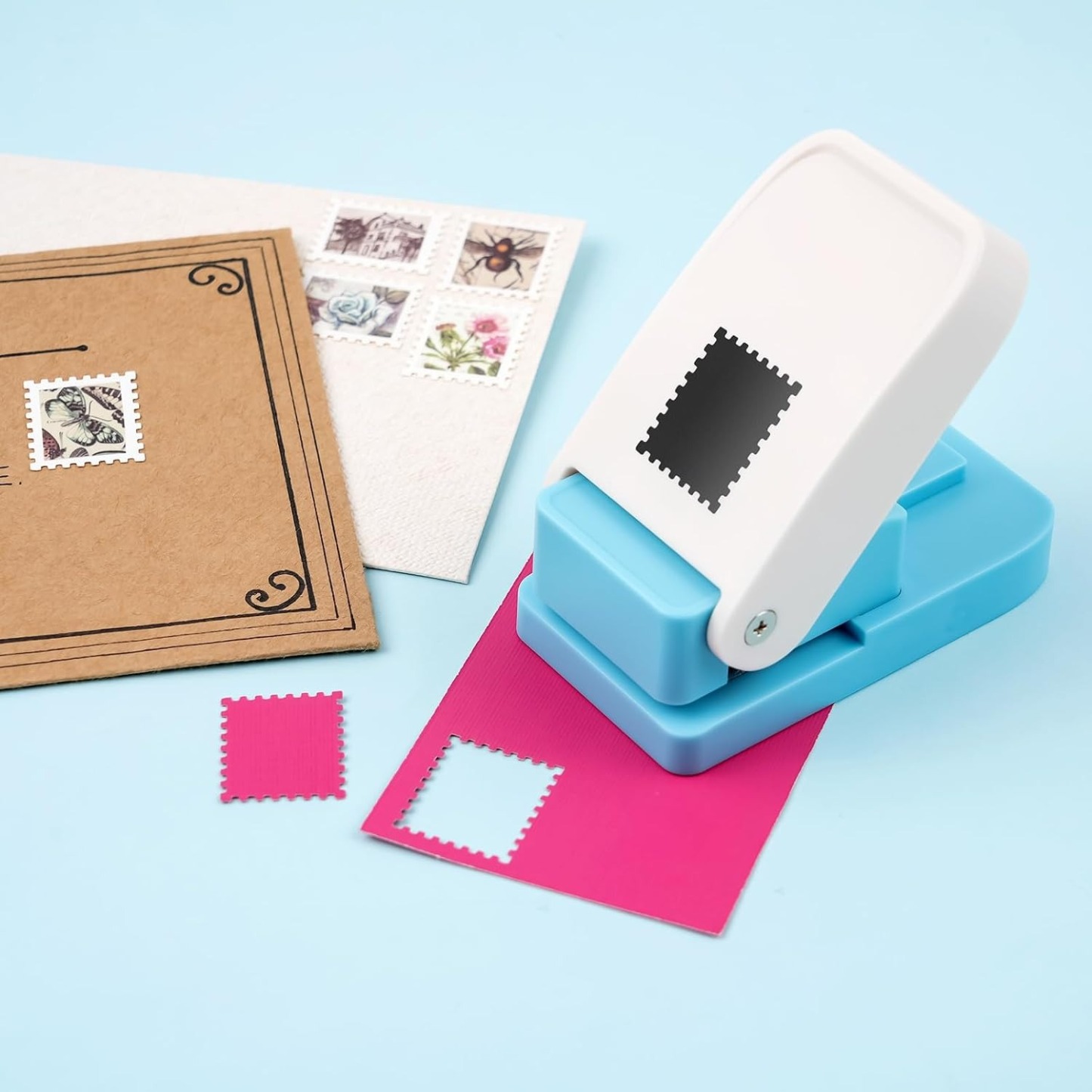 Premium Postage Stamp Craft Punch